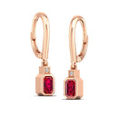 14K Rose Gold - Ruby