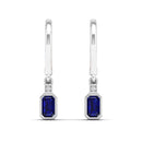 14K White Gold - Sapphire