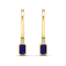 14K Yellow Gold - Sapphire