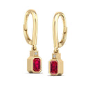 14K Yellow Gold - Ruby