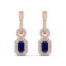 14K Rose Gold - Sapphire
