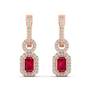 14K Rose Gold - Ruby