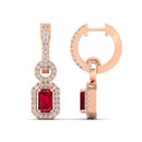 14K Rose Gold - Ruby