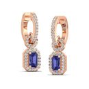 14K Rose Gold - Tanzanite