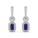 14K White Gold - Tanzanite