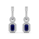 14K White Gold - Sapphire