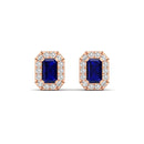 14K Rose Gold - Sapphire