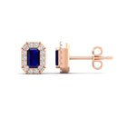 14K Rose Gold - Sapphire