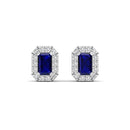 14K White Gold - Sapphire