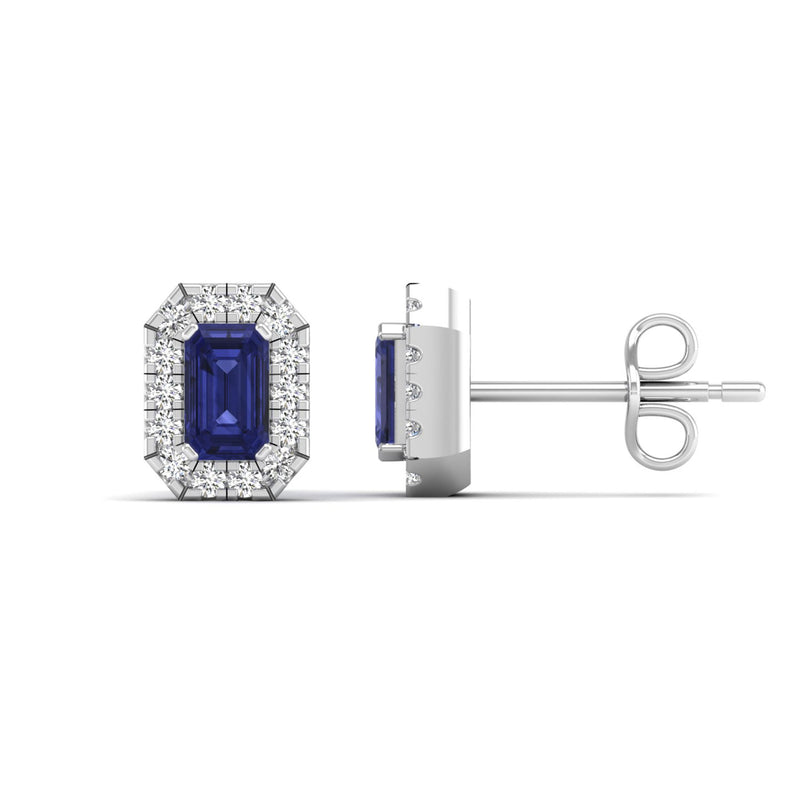 14K White Gold - Tanzanite