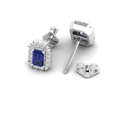 14K White Gold - Tanzanite