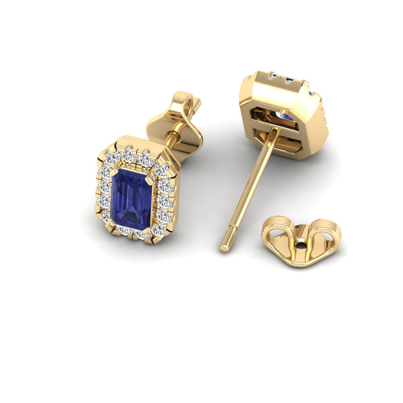 14K Yellow Gold - Tanzanite