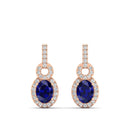 14K Rose Gold - Sapphire