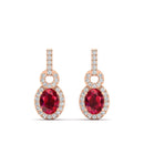 14K Rose Gold - Ruby