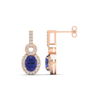 14K Rose Gold - Tanzanite