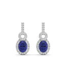 14K White Gold - Tanzanite