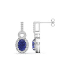 14K White Gold - Tanzanite