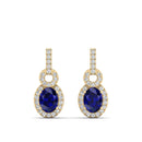 14K Yellow Gold - Sapphire