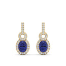 14K Yellow Gold - Tanzanite