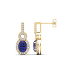 14K Yellow Gold - Tanzanite