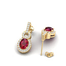 14K Yellow Gold - Ruby