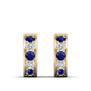 14K Yellow Gold - Sapphire