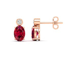 14K Rose Gold - Ruby
