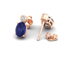14K Rose Gold - Tanzanite