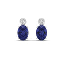 14K White Gold - Tanzanite