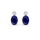 14K White Gold - Sapphire
