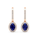 14K Rose Gold - Sapphire
