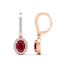 14K Rose Gold - Ruby