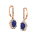 14K Rose Gold - Tanzanite