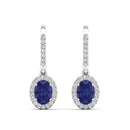 14K White Gold - Tanzanite
