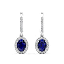 14K White Gold - Sapphire