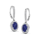 14K White Gold - Tanzanite