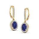 14K Yellow Gold - Tanzanite