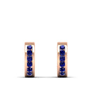 14K Rose Gold - Sapphire