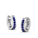 14K White Gold - Sapphire