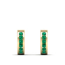 14K Yellow Gold - Emerald