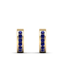 14K Yellow Gold - Sapphire