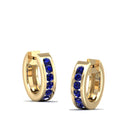 14K Yellow Gold - Sapphire