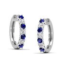 14K White Gold - Sapphire