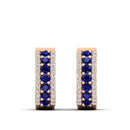 14K Rose Gold - Sapphire