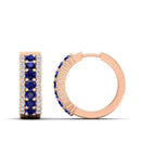 14K Rose Gold - Sapphire