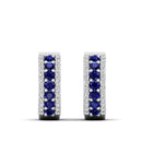 14K White Gold - Sapphire