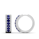 14K White Gold - Sapphire