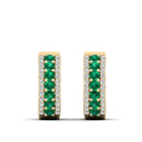 14K Yellow Gold - Emerald