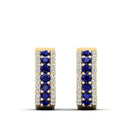 14K Yellow Gold - Sapphire