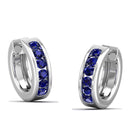14K White Gold - Sapphire